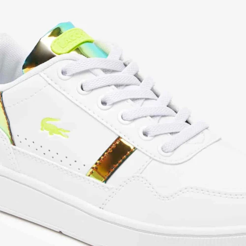Sneakers T-Clip enfant Lacoste en synthétique