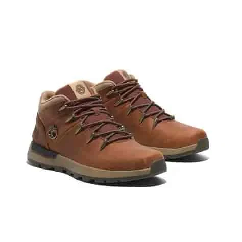 Timberland Basket mi-haute à lacets Sprint Trekker pour homme en orange