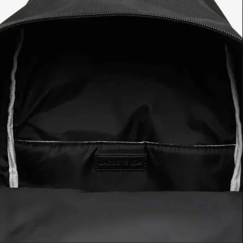 Sac à dos unisexe Lacoste avec inscriptions contrastées