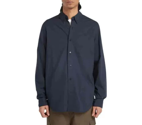 TIMBERLAND | Chemise Unie En Popeline Homme