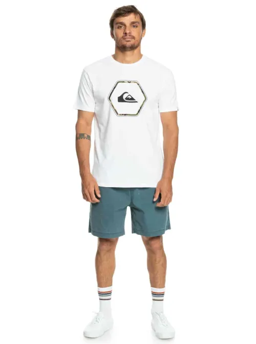 QUIKSILVER |T-shirt Homme Blanc INSHAPES