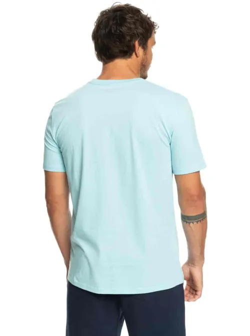QUIKSILVER | T-Shirt Homme Bleu Ciel INCIRCLES