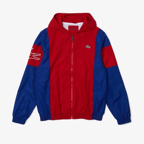 Veste zippée Lacoste SPORT color-block à capuche