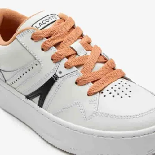 Sneakers L005 femme Lacoste en cuir