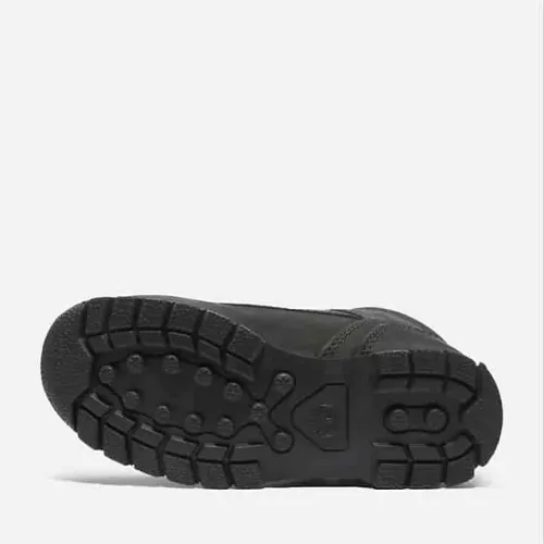 Timberland Bottine mi-haute à lacets Euro Sprint pour enfant en noir