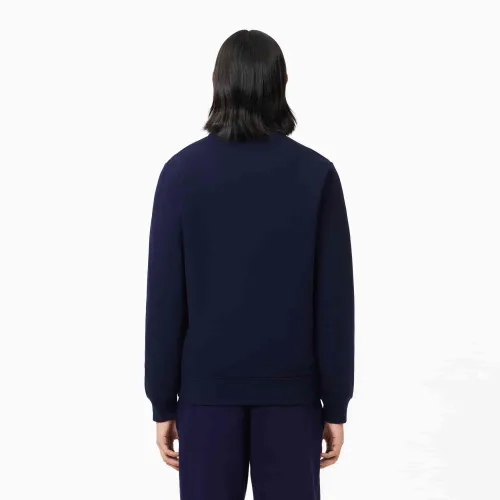 Lacoste Sweatshirt zippé molleton col montant