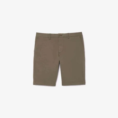 Lacoste Bermuda slim fit uni coton stretch