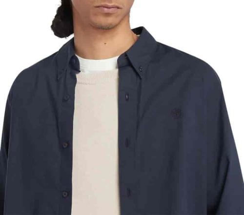 TIMBERLAND | Chemise Unie En Popeline Homme