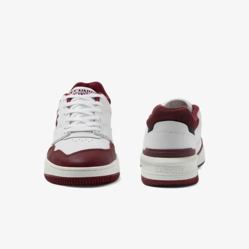 Lacoste Sneakers Lineshot homme en cuir avec col en mesh
