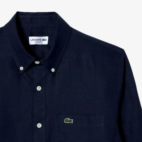 Chemise homme Lacoste en lin