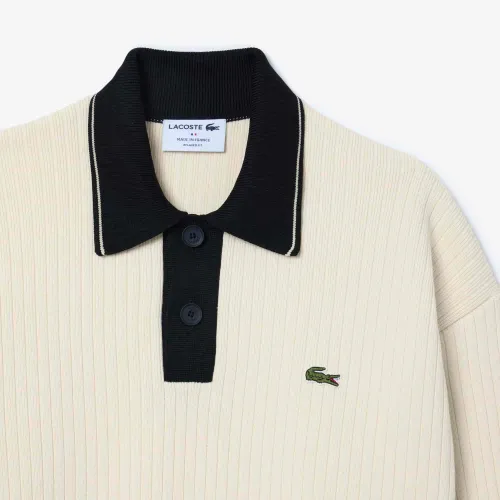 Lacoste Pull polo relaxed fit fabriqué en France