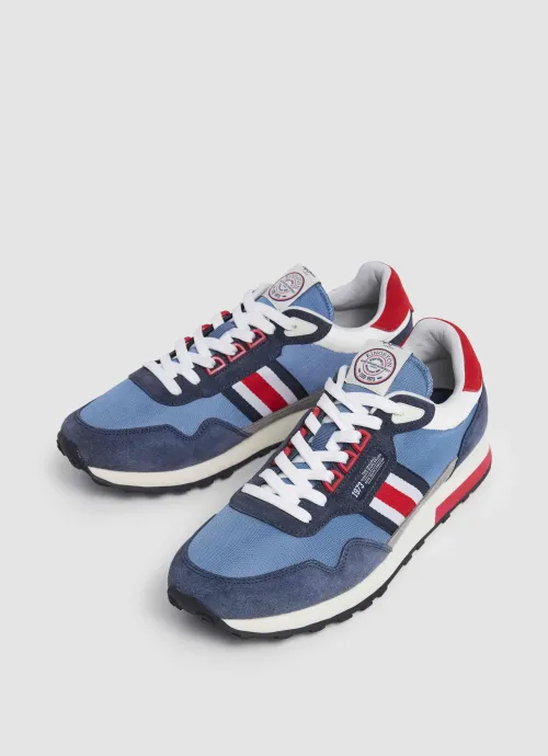 PEPE JEANS | Basket Au Détails Suède Homme