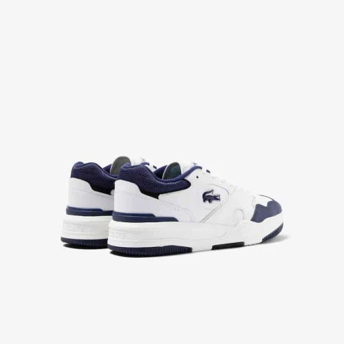 Lacoste Sneakers Lineshot homme en cuir avec col en mesh
