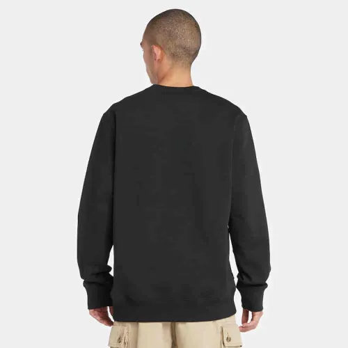 Timberland Sweat-shirt à col rond Kennebec River pour homme en noir