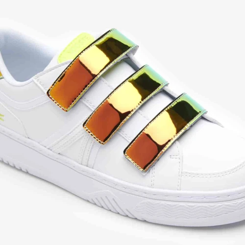 Sneakers L001 bébé Lacoste en synthétique color-block
