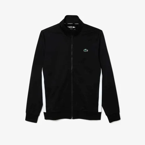 Lacoste Sweatshirt Tennis zippé en tissu indémaillable