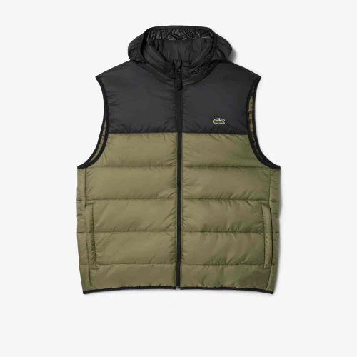 Lacoste Doudoune sans manche déperlante