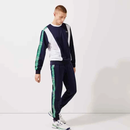 Pantalon de survêtement Lacoste SPORT avec bandes siglées