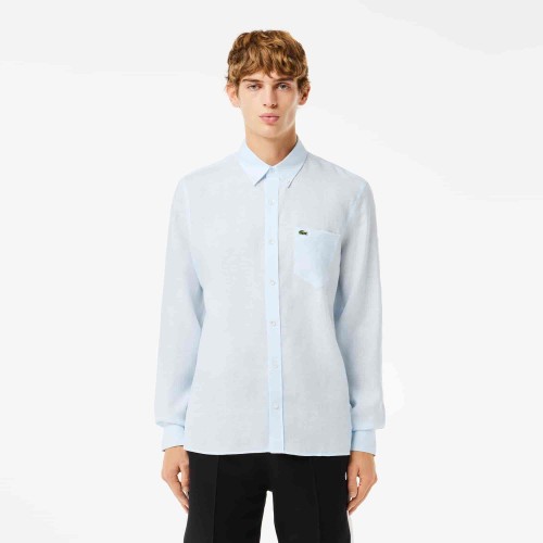 Chemise homme Lacoste en lin