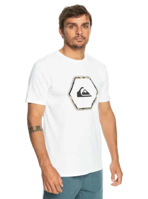 QUIKSILVER |T-shirt Homme Blanc INSHAPES