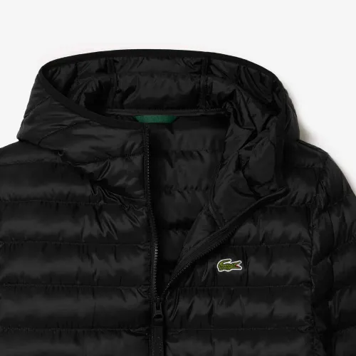 Lacoste Doudoune à capuche rembourré déperlante
