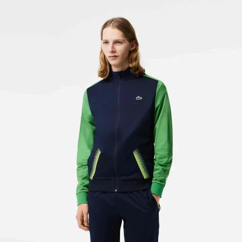Sweatshirt zippé homme Lacoste Tennis indémaillable