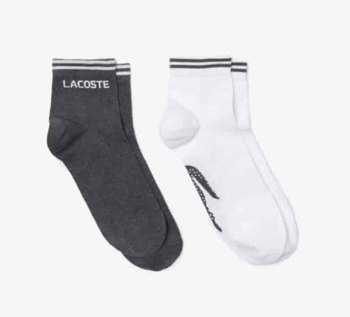 Lacoste Lot de 2 paires de chaussettes basses Sport