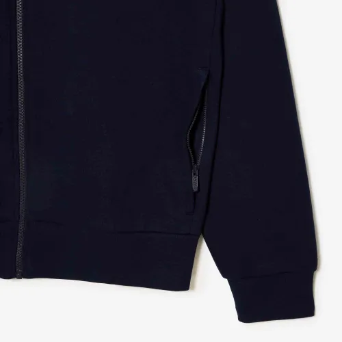 Lacoste Sweatshirt zippé molleton col montant
