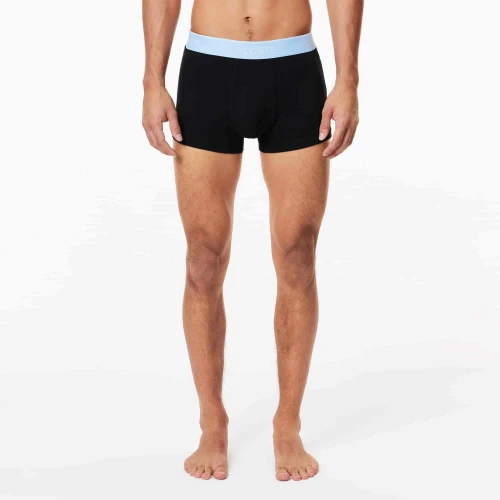 Lacoste Lot de 3 boxers courts ceinture siglée