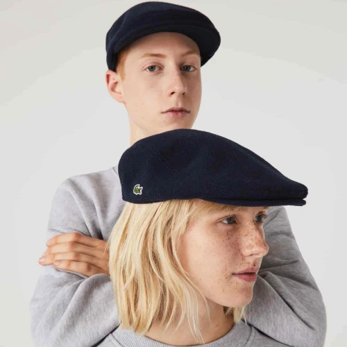 Lacoste Béret en feutre de laine