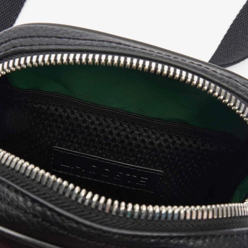 Lacoste Petite sacoche Angy en cuir grainé
