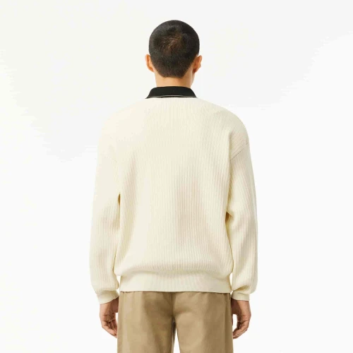 Lacoste Pull polo relaxed fit fabriqué en France