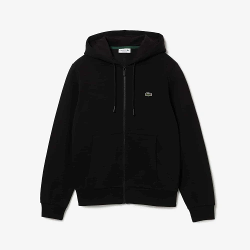 Lacoste Sweatshirt à capuche zippé molleton