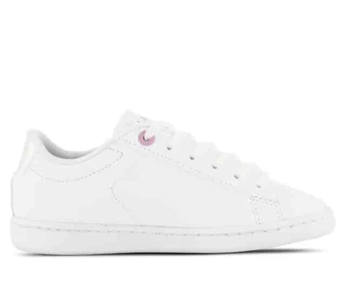 Sneakers Carnaby enfant Lacoste en matière synthétique