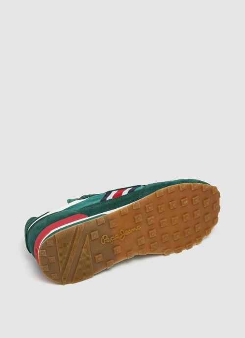 PEPE JEANS | Basket Au Détails Suède Homme