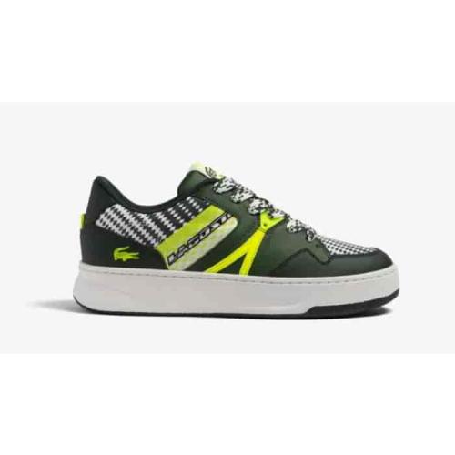 Sneakers L005 homme Lacoste en cuir color-block