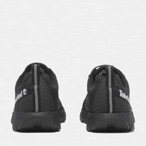 Timberland Basket basse imperméable à lacets Winsor pour homme en noir