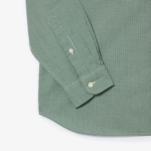 Lacoste Chemise regular fit vichy popeline