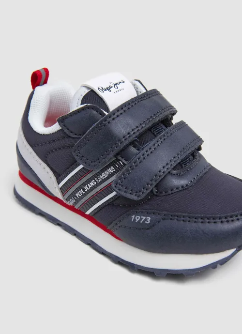 PEPE JEANS | Basket Sport Casual  Scratch Bébé Garçon
