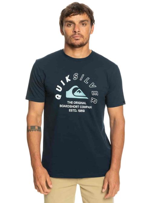 QUIKSILVER | T-Shirt Homme Bleu Nuit MIXED SIGNALS