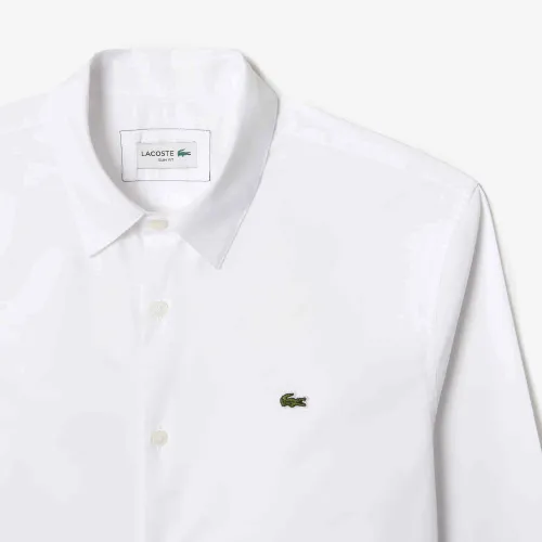 Lacoste Chemise slim fit popeline stretch