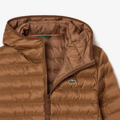 Lacoste Doudoune à capuche rembourré déperlante