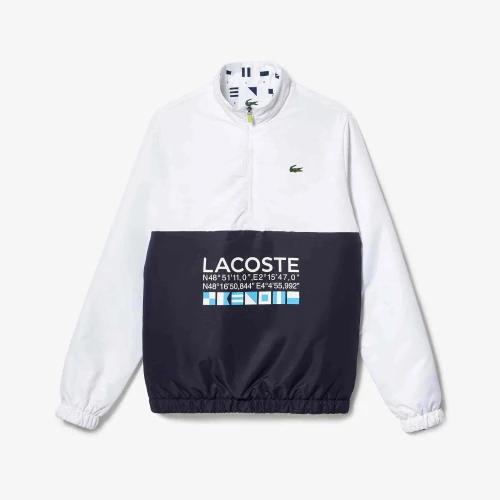 Blouson homme Tennis Lacoste SPORT réversible et déperlant