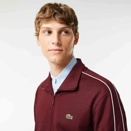 Lacoste Veste de survêtement zippée Paris en Piqué