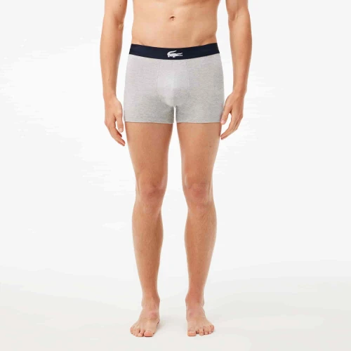 Lacoste Lot de 3 boxers courts imprimé