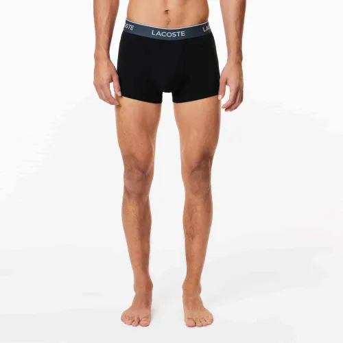 Lacoste Lot de 3 boxers courts ceinture siglée