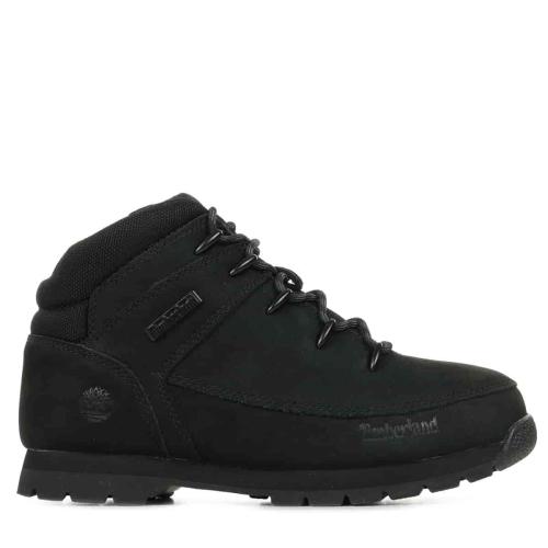 Timberland Bottine mi-haute à lacets Euro Sprint junior en noir