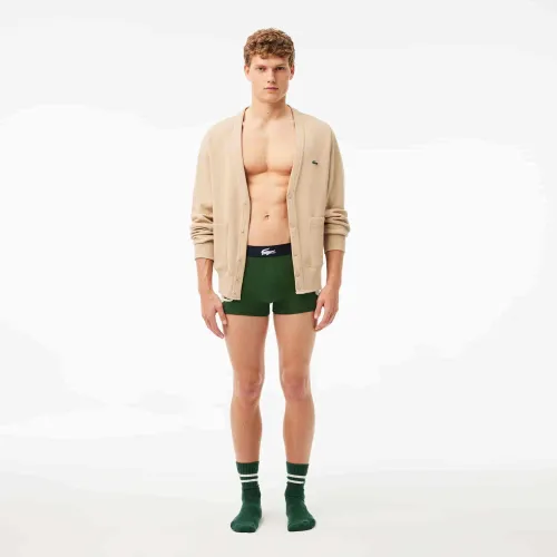 Lacoste Lot de 3 boxers courts imprimé