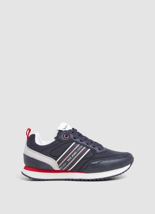 PEPE JEANS | Basket Sport Casual  Scratch Bébé Garçon