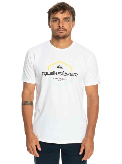 QUIKSILVER | T-Shirt Homme Blanc PASS THE PRIDE